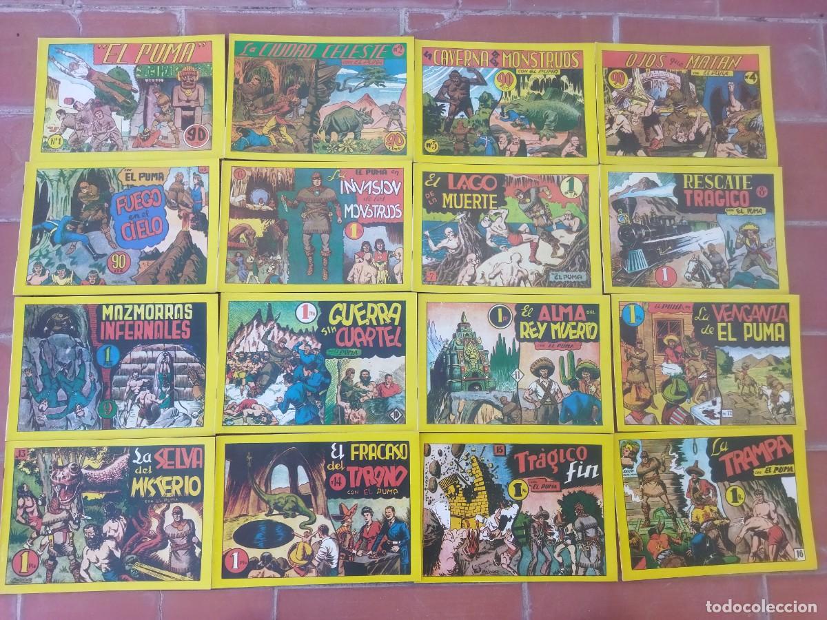 C&oacute;mics: comics coleccion completa 24n&ordm;s EL PUMA facsimil SIN ESTRENAR
