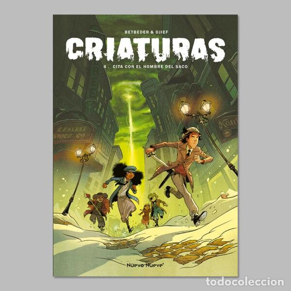 C&oacute;mics: C&oacute;mic Criaturas 4: Cita con el hombre del saco &ndash; Nuevo Nueve