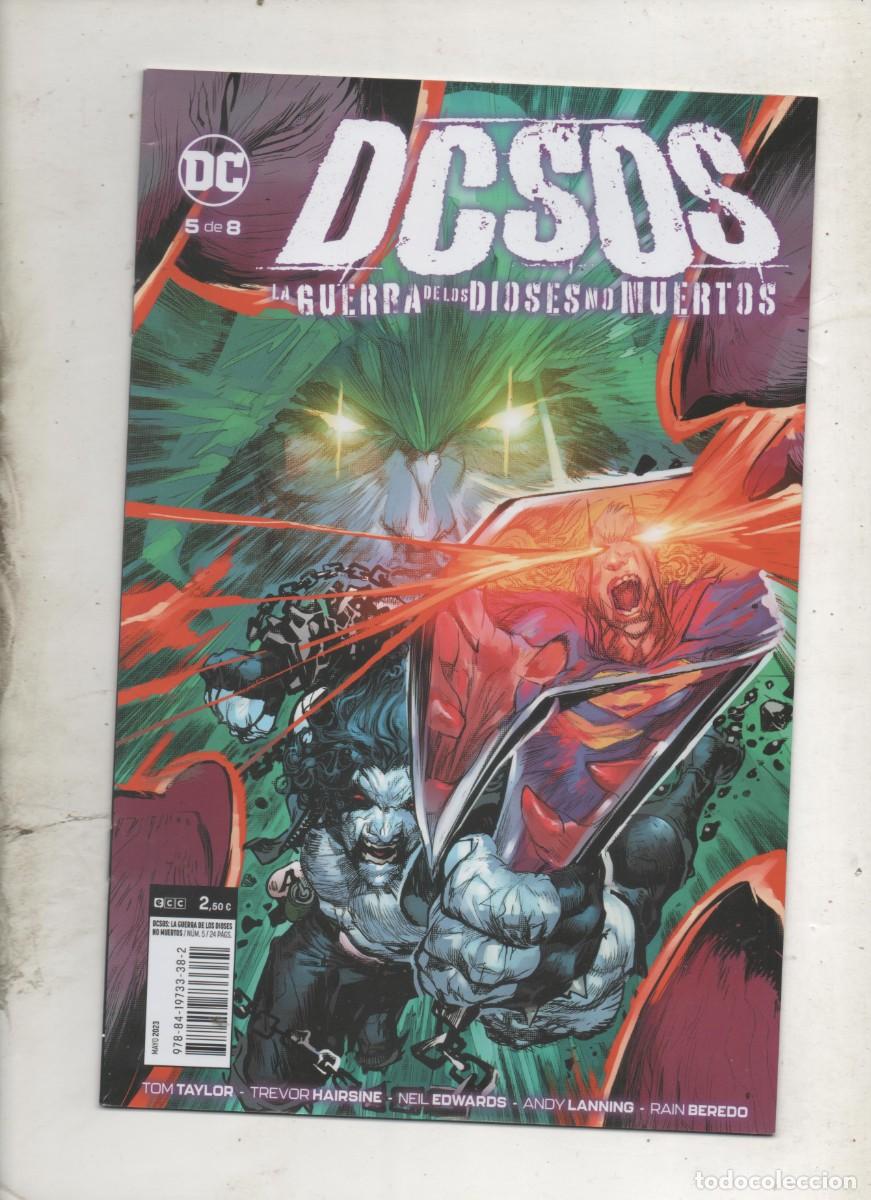 C&oacute;mics: DCSOS LA GUERRA DE LOS DIOSES NO MUERTOS N&ordm; 5 . ECC -C5