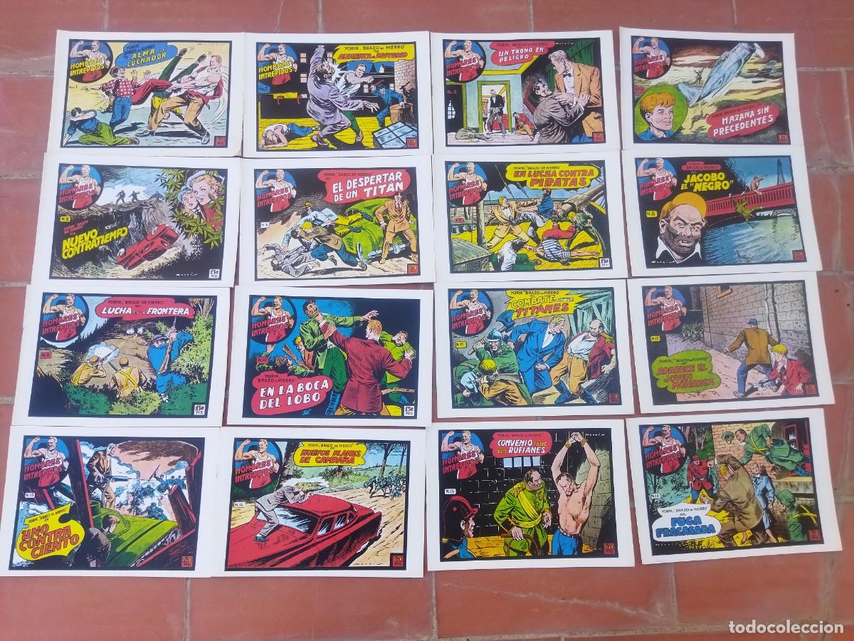 C&oacute;mics: comics coleccion completa 32 n&ordm;s YORIK BRAZO DE HIERRO facsimil SIN ESTRENAR