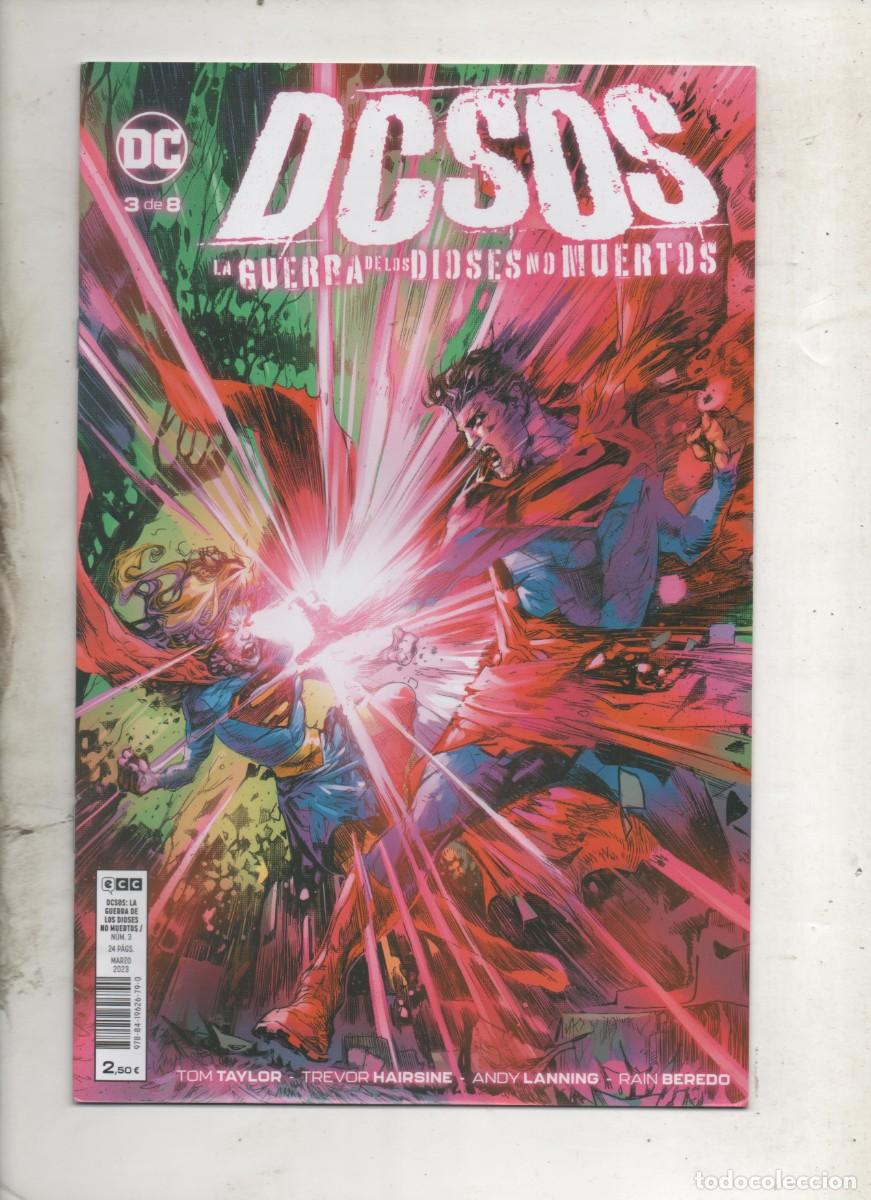 C&oacute;mics: DCSOS LA GUERRA DE LOS DIOSES NO MUERTOS N&ordm; 3 . ECC -C5