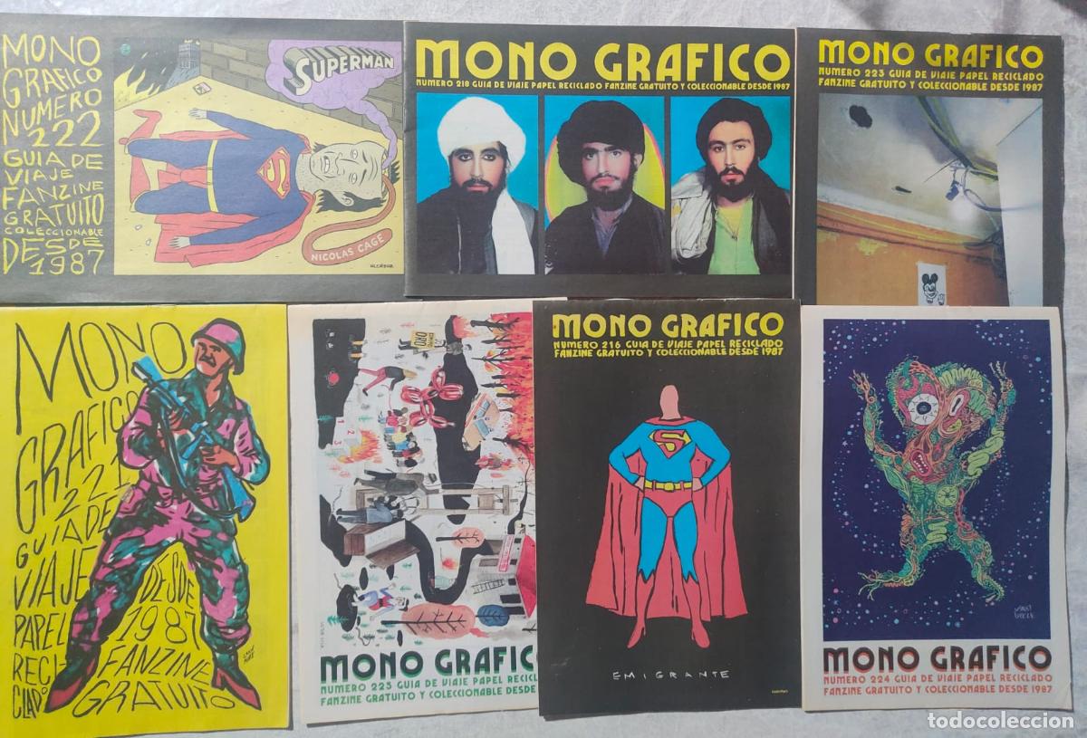 C&oacute;mics: MONOGRAFICO GUIA DE VIAJE FANZINE GRATUITO COLECCIONABLE DESDE 1987 7 NUMEROS