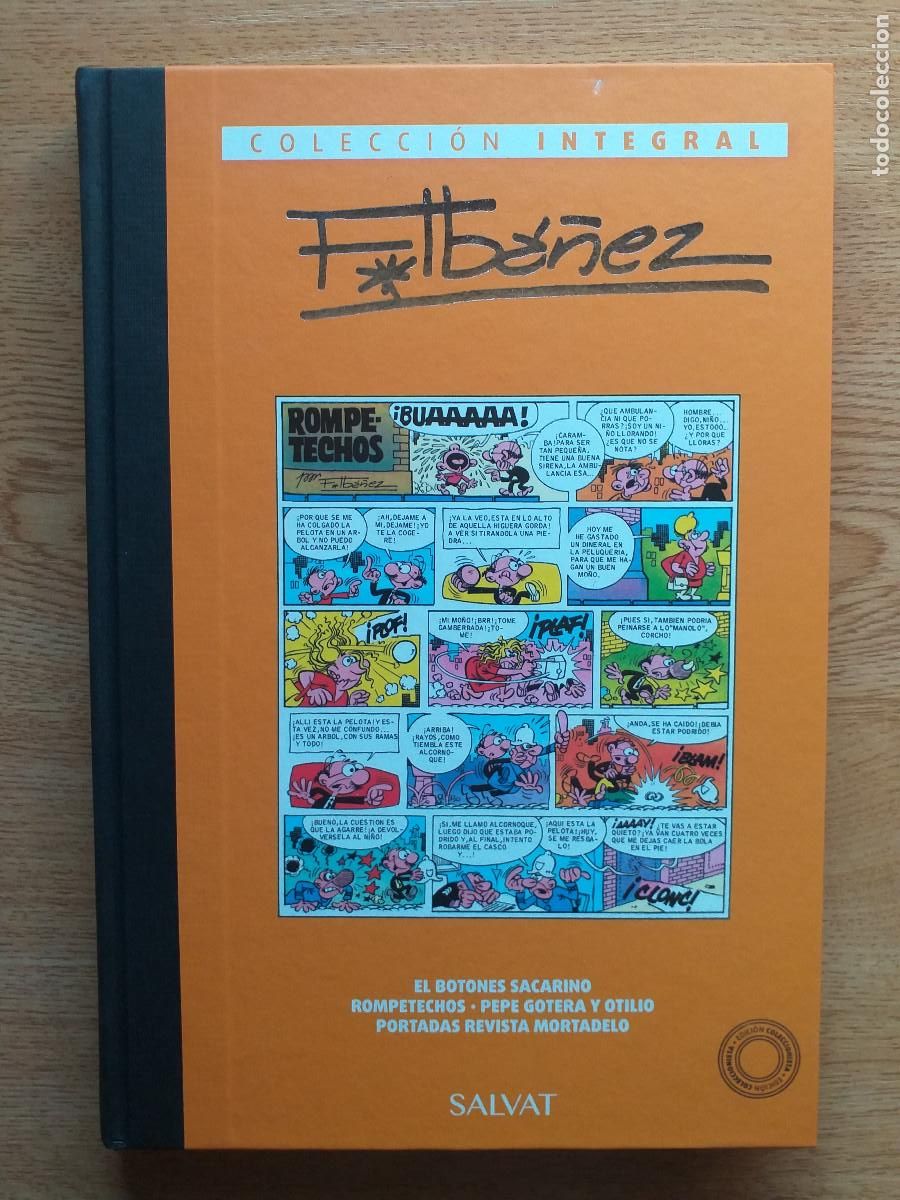 C&oacute;mics: F. IB&Aacute;&Ntilde;EZ COLECCION INTEGRAL - N&ordm; 55 - contiene las primeras Portadas revista Mortadelo - SALVAT