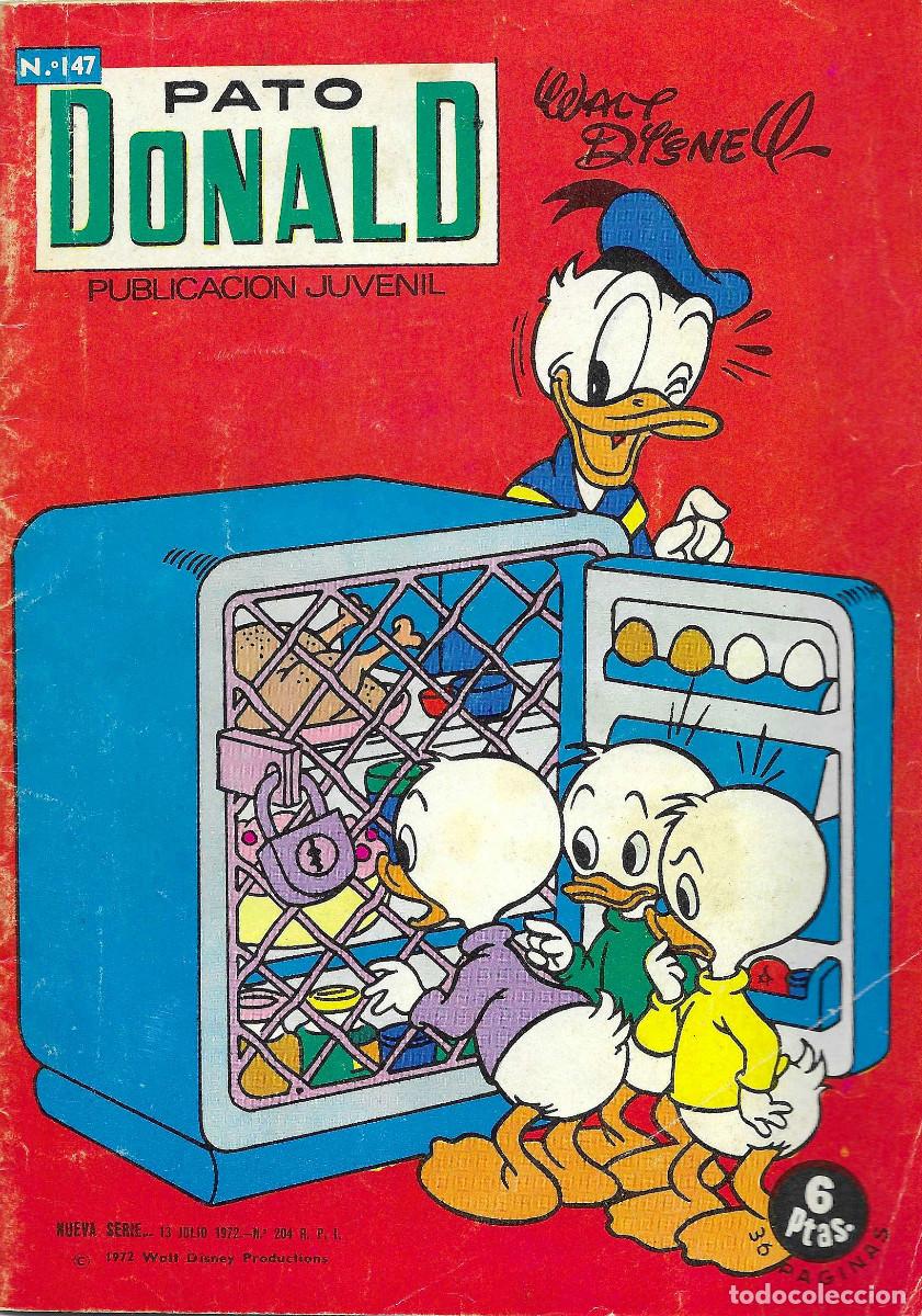 C&oacute;mics: Pato Donald. Publicaci&oacute;n Juvenil. N&ordm; 147