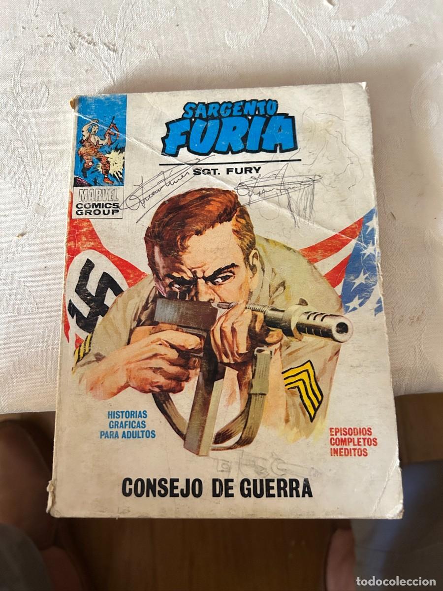 C&oacute;mics: SARGENTO FUERIA N&ordm; 4 FIRMAS EN PORTADA COMO SE VE