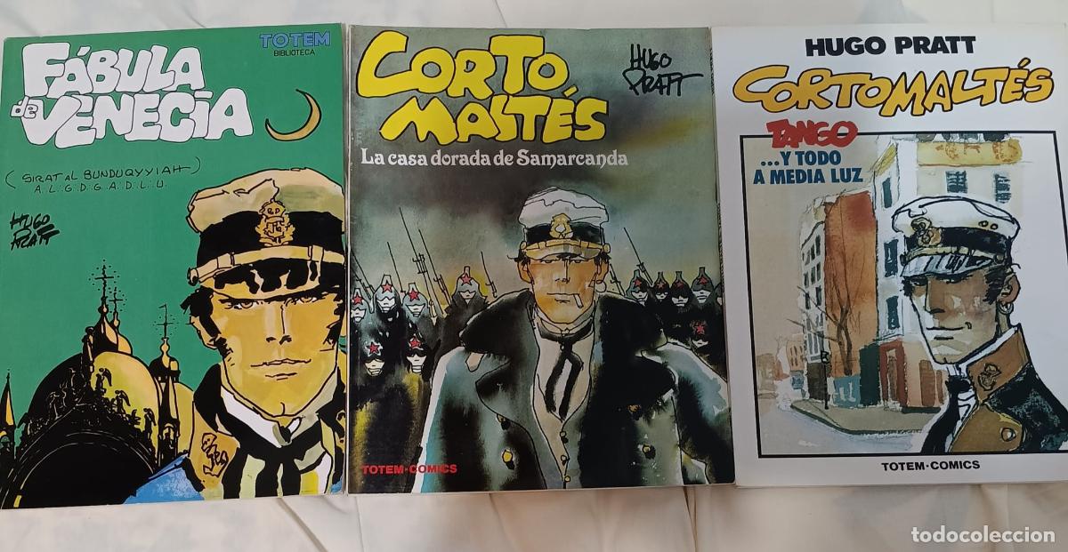C&oacute;mics: Corto Maltes, de Hugo Pratt. 9 tomos de Totem - Foto 3