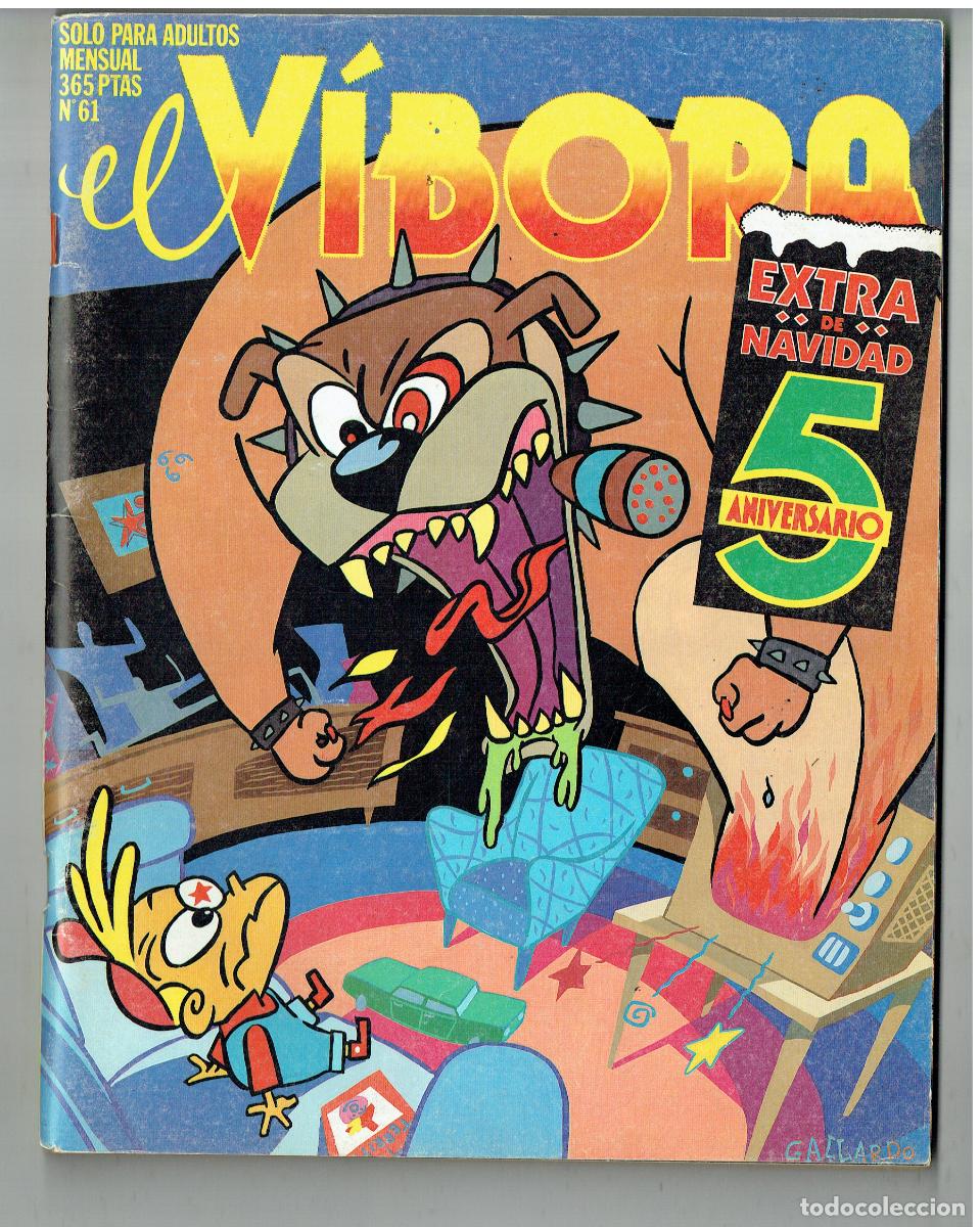 C&oacute;mics: EL VIBORA. N&ordm; 61. EXTRA DE NAVIDAD. 5&ordm; ANIVERSARIO. (B/A48. RUM)