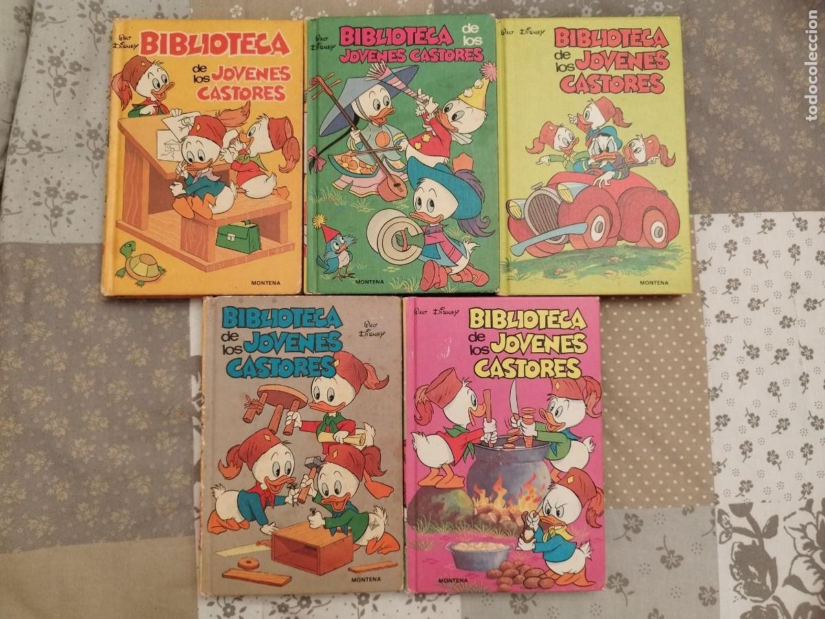 C&oacute;mics: Biblioteca de los Jovenes Castores Disney