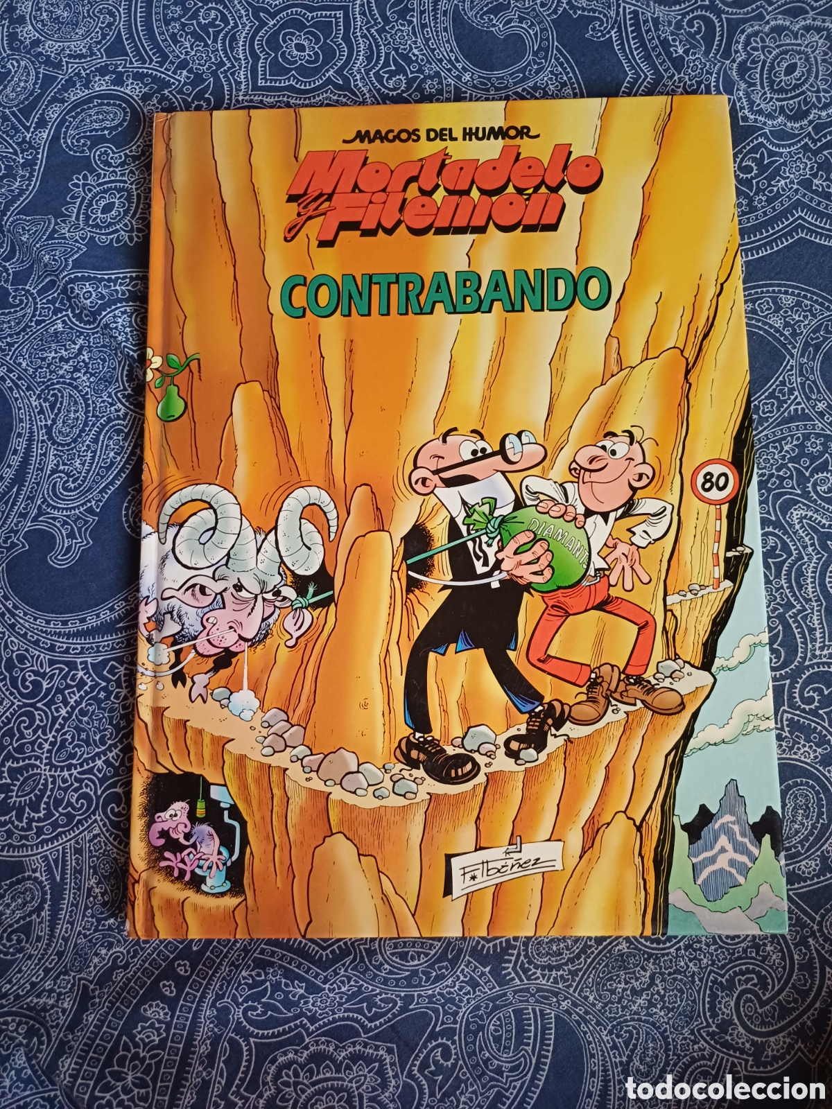 C&oacute;mics: MORTADELO Y FILEMON CONTRABANDO MAGOS DEL HUMOR Francisco Iba&ntilde;ez