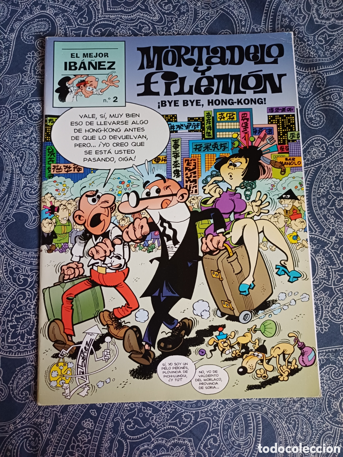 C&oacute;mics: MORTADELO Y FILEMON Bye Bye Hong Kong El mejor Iba&ntilde;ez 2