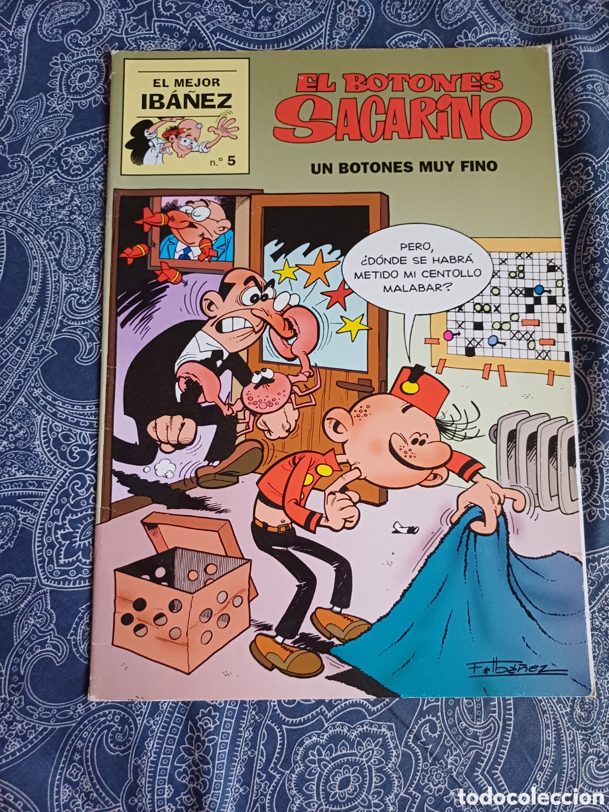C&oacute;mics: El botones sacarino Un botones muy fino El mejor Iba&ntilde;ez 5