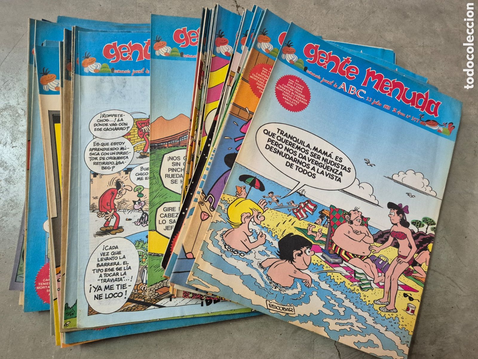 C&oacute;mics: GENTE MENUDA LOTE DE 46 NUMEROS