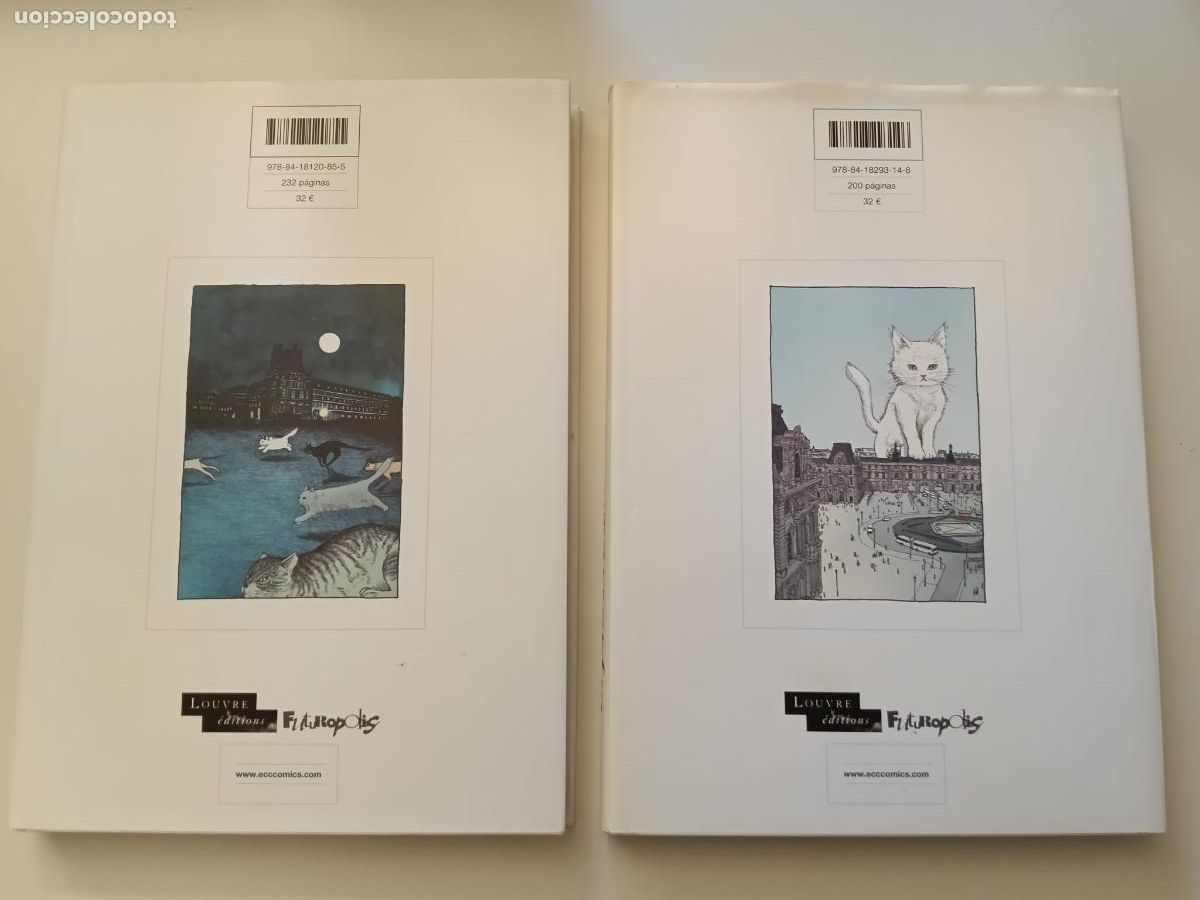 C&oacute;mics: COMIC TAIYO MATSUMOTO - LOS GATOS DEL LOUVRE (2017) - TOMOS I + II - ECC - Foto 2