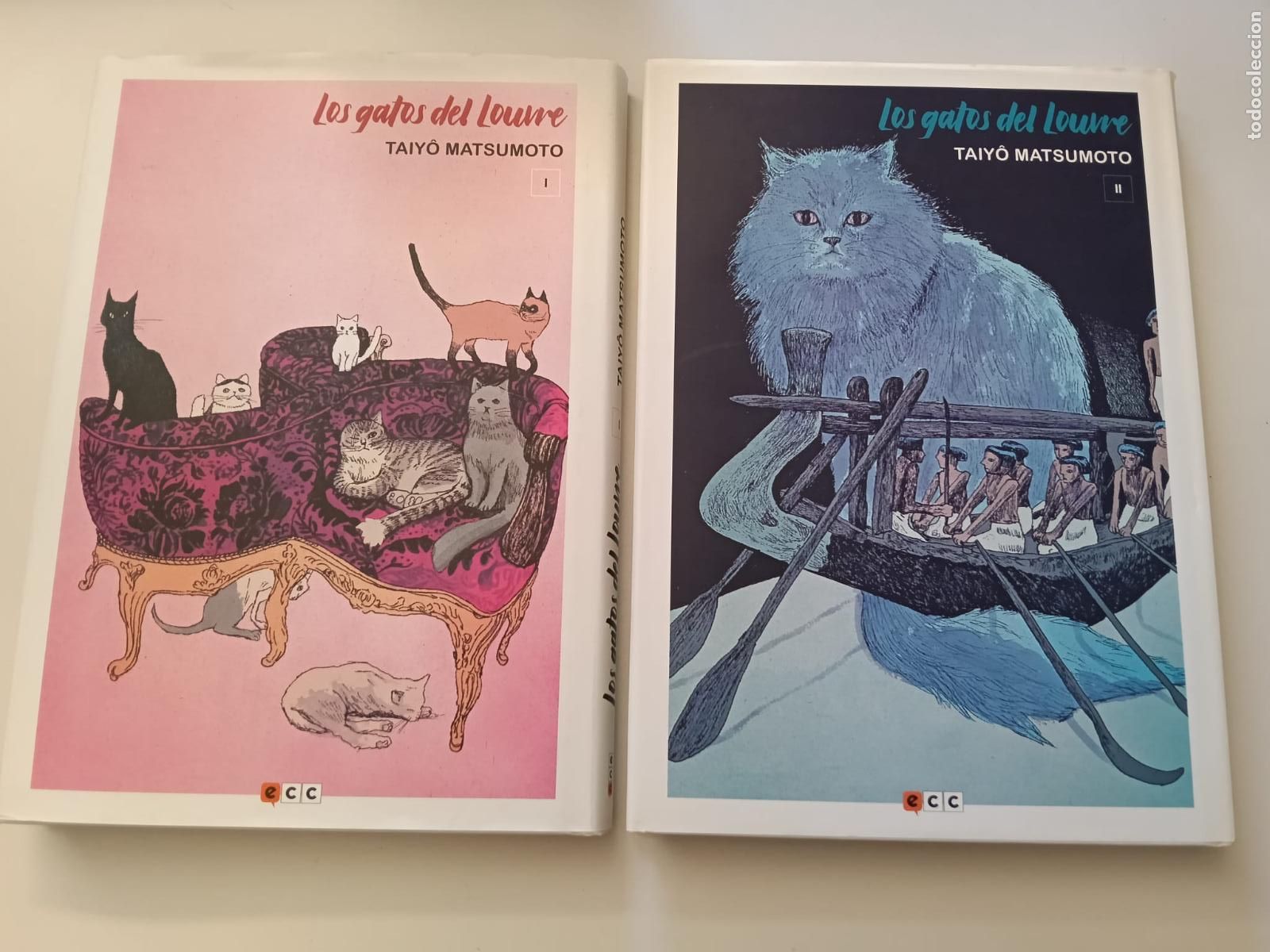 C&oacute;mics: COMIC TAIYO MATSUMOTO - LOS GATOS DEL LOUVRE (2017) - TOMOS I + II - ECC