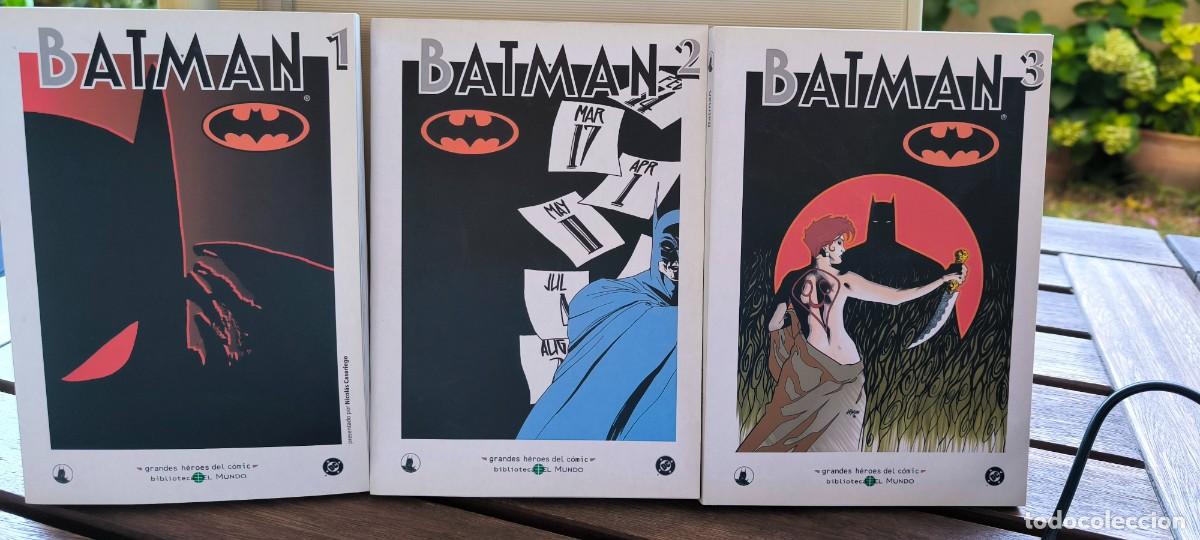 C&oacute;mics: BATMAN n&ordm; 1, 2 y 3 Colecci&oacute;n: Grandes h&eacute;roes del c&oacute;mic, Biblioteca El Mundo