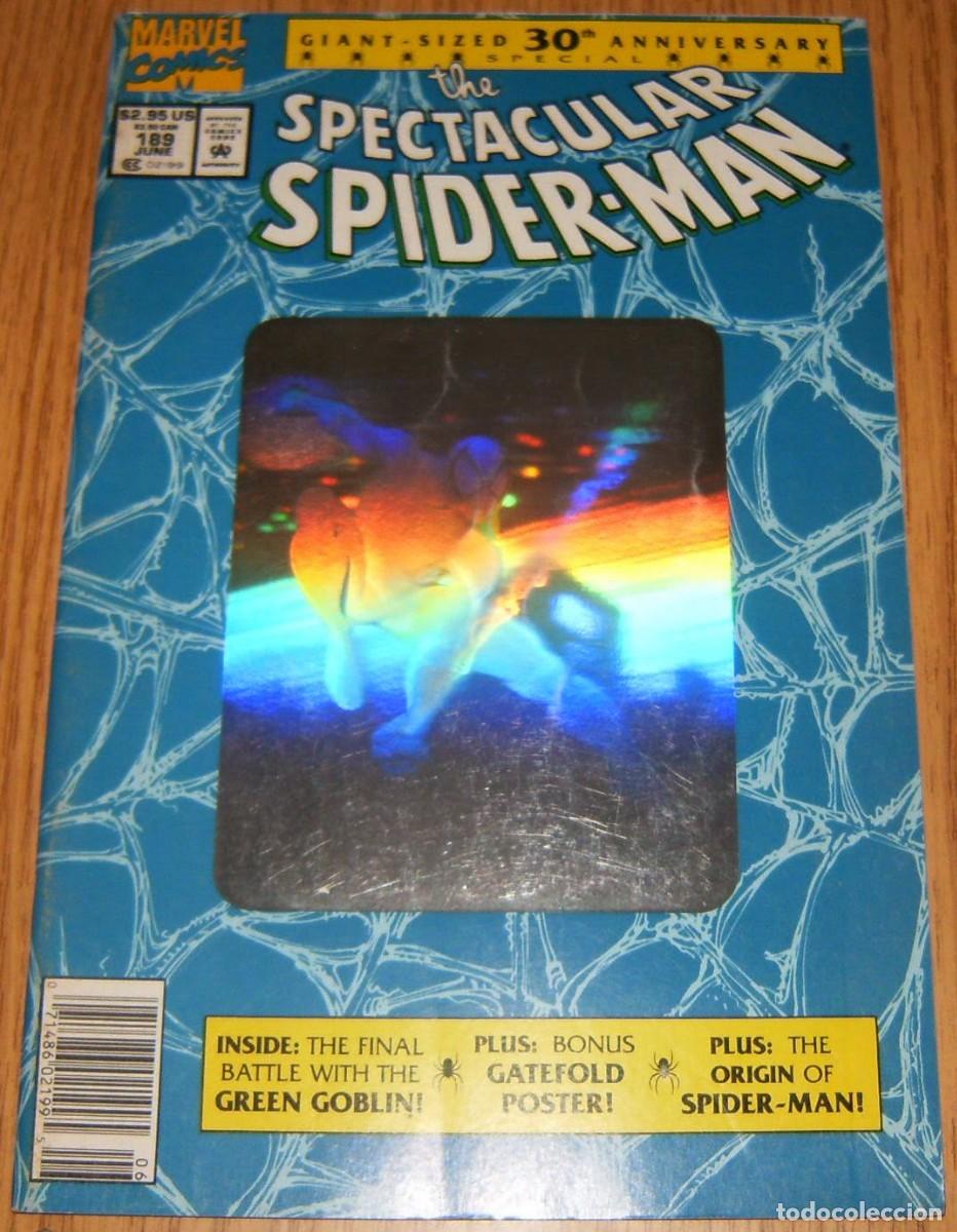C&oacute;mics: GIANT SIZED 30 Th ANNIVERSARY SPECIAL . THE SPECTACULAR SPIDERMAN - N&uacute;mero 289 . MARVEL . EN INGL&Eacute;S