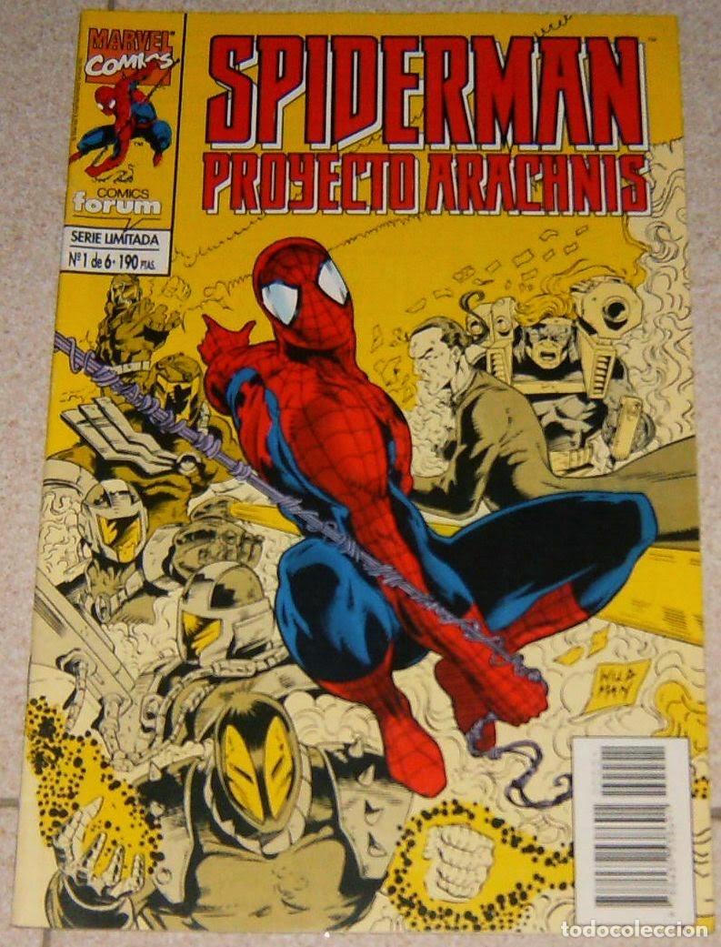 C&oacute;mics: SPIDERMAN PROYECTO ARACHNIS 1 ( DE 6 ) . FORUM