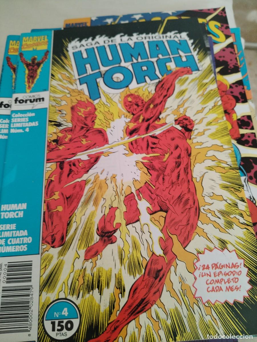 C&oacute;mics: COMIC FORUM HUMAN TORCH N 4