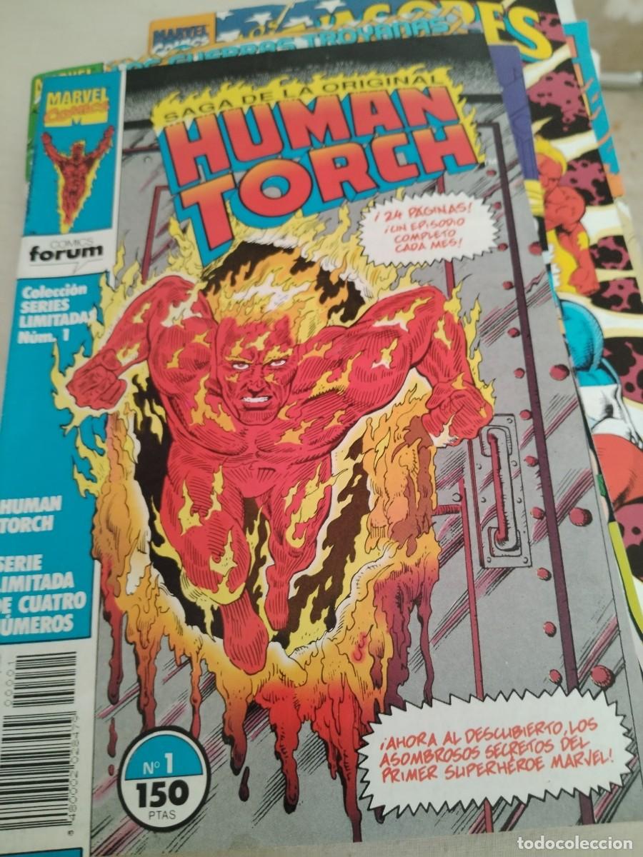 C&oacute;mics: COMIC FORUM HUMAN TORCH N 1