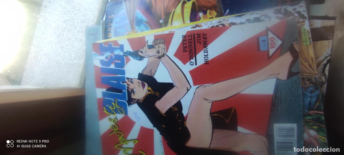 C&oacute;mics: MODESTY BLAISE N&ordm; 4. PETER O'DONNELL, JIM HOLDAWAY, JOHN M. BURNS. FORUM, PLANETA DE AGOSTINI, 1988.