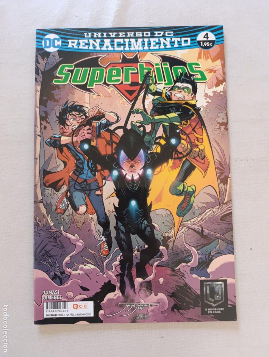 C&oacute;mics: SUPERHIJOS N&ordm; 4 - SUPER HIJOS - UNIVERSO DC RENACIMIENTO - ECC (IK)