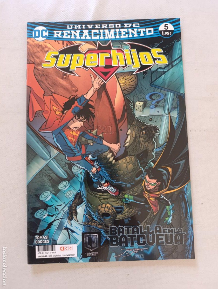 C&oacute;mics: SUPERHIJOS N&ordm; 5 - SUPER HIJOS - UNIVERSO DC RENACIMIENTO - ECC (IK)