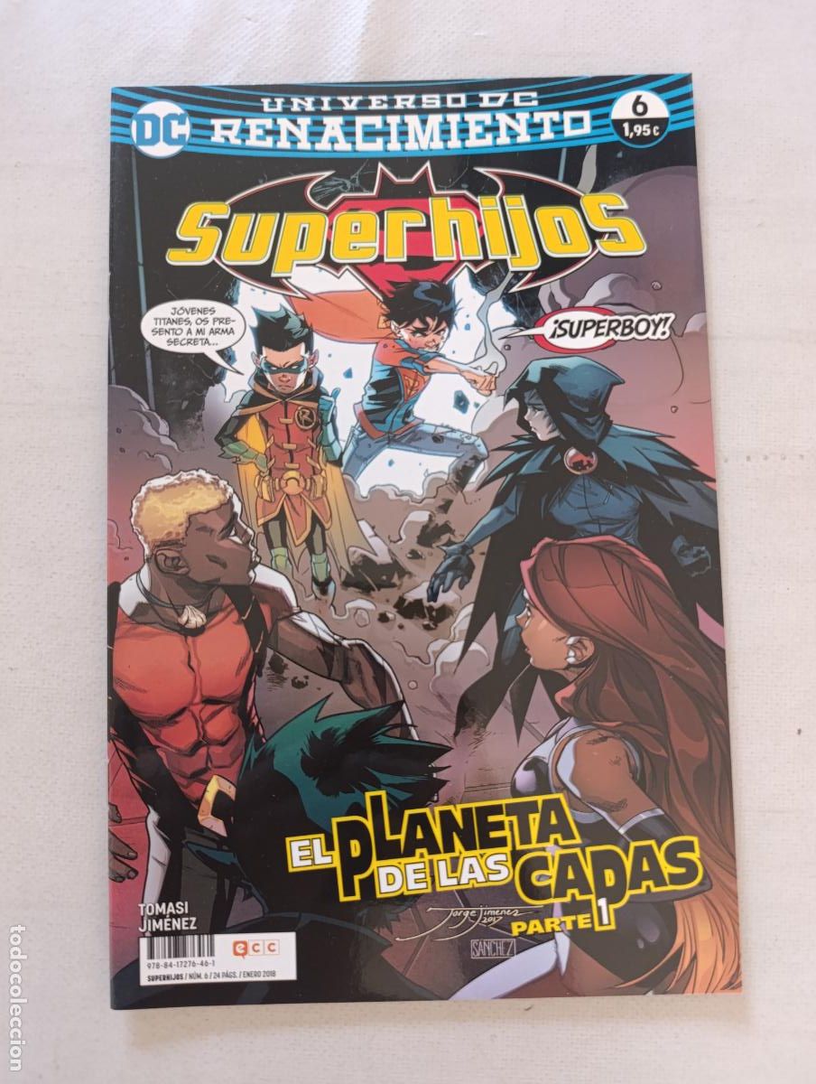 C&oacute;mics: SUPERHIJOS N&ordm; 6 - SUPER HIJOS - UNIVERSO DC RENACIMIENTO - ECC (IKw)