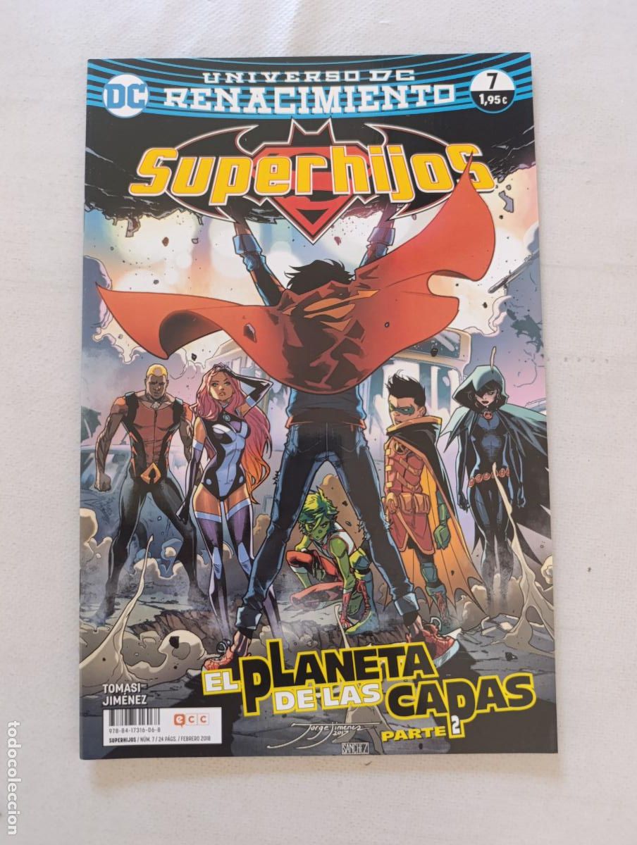 C&oacute;mics: SUPERHIJOS N&ordm; 7 - SUPER HIJOS - UNIVERSO DC RENACIMIENTO - ECC (IK)