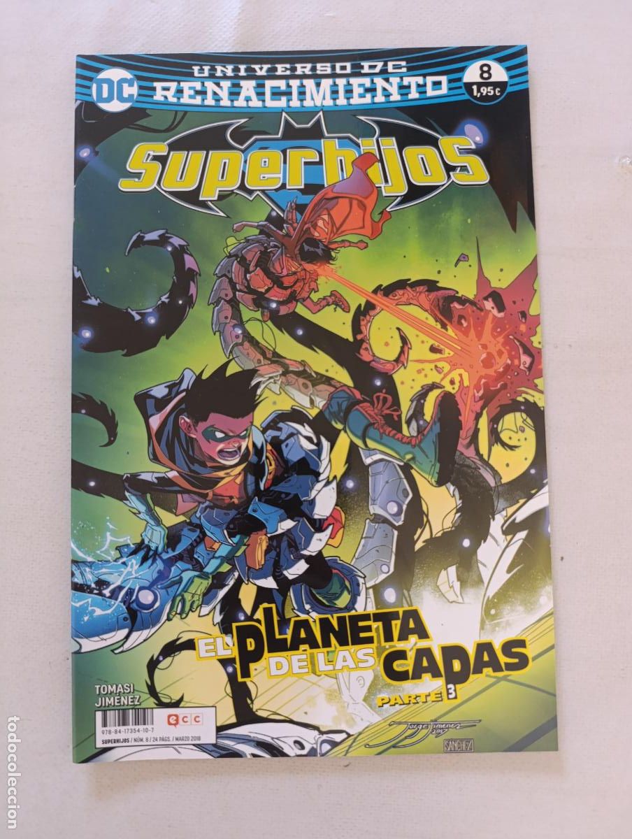 C&oacute;mics: SUPERHIJOS N&ordm; 8 - SUPER HIJOS - UNIVERSO DC RENACIMIENTO - ECC (IK)