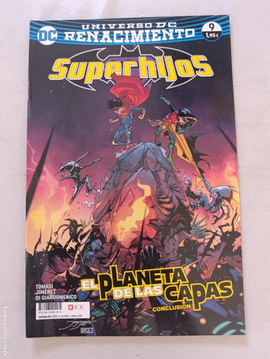 C&oacute;mics: SUPERHIJOS N&ordm; 9 - SUPER HIJOS - UNIVERSO DC RENACIMIENTO - ECC (IK)