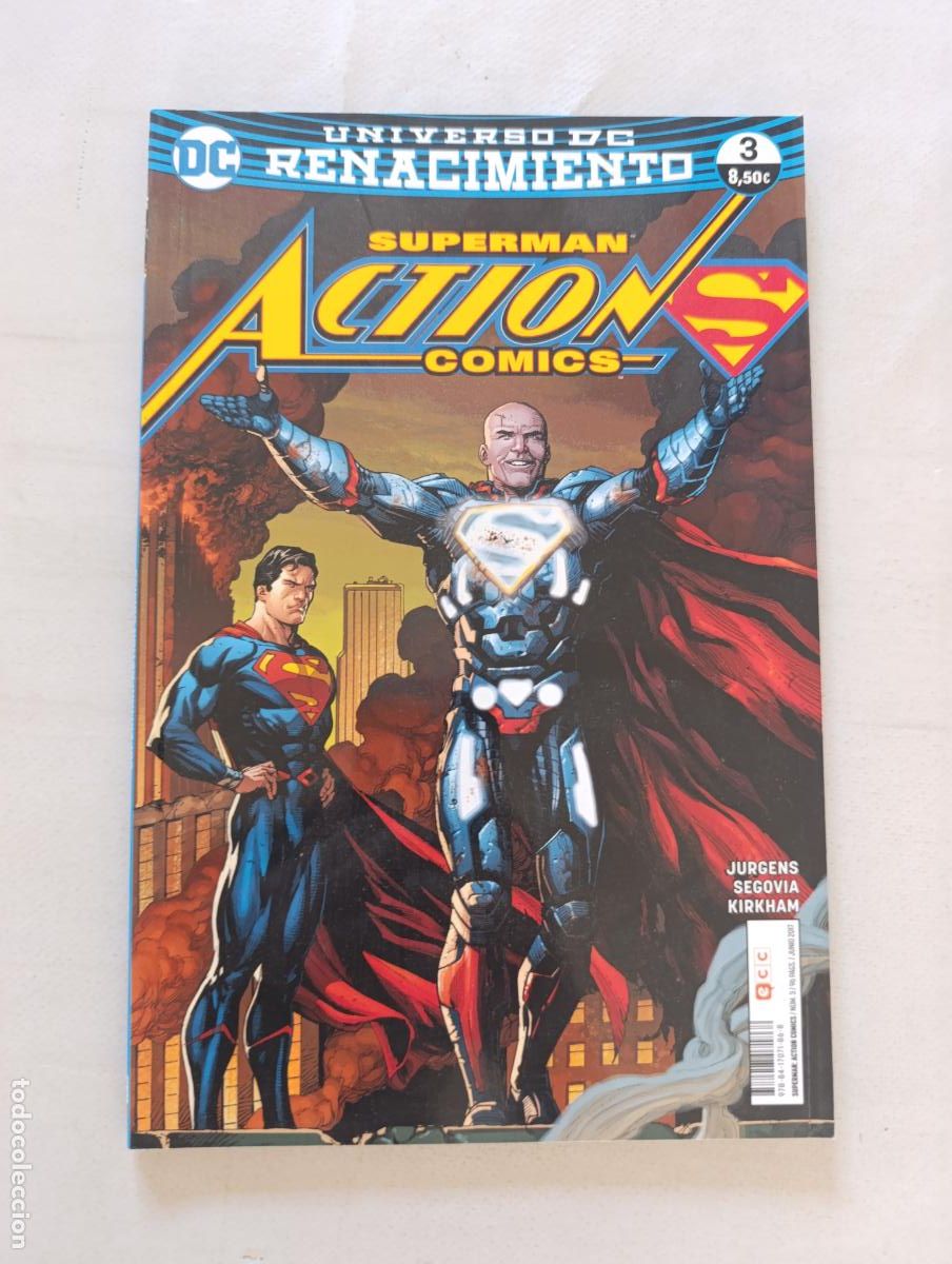 C&oacute;mics: SUPERMAN: ACTION COMICS N&ordm; 3 - UNIVERSO DC RENACIMIENTO - ECC (HHw)