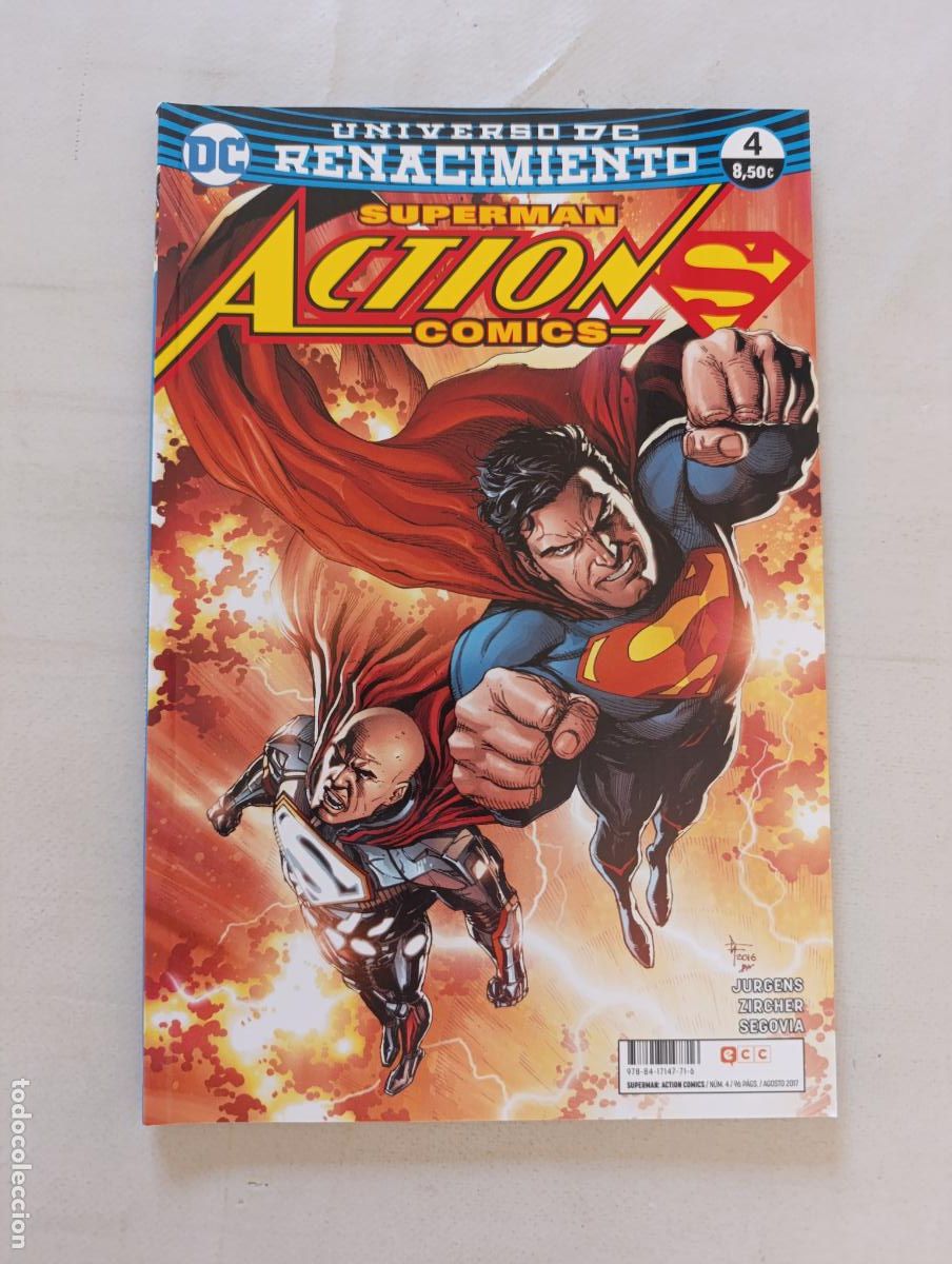 C&oacute;mics: SUPERMAN: ACTION COMICS N&ordm; 4 - UNIVERSO DC RENACIMIENTO - ECC (HHw)