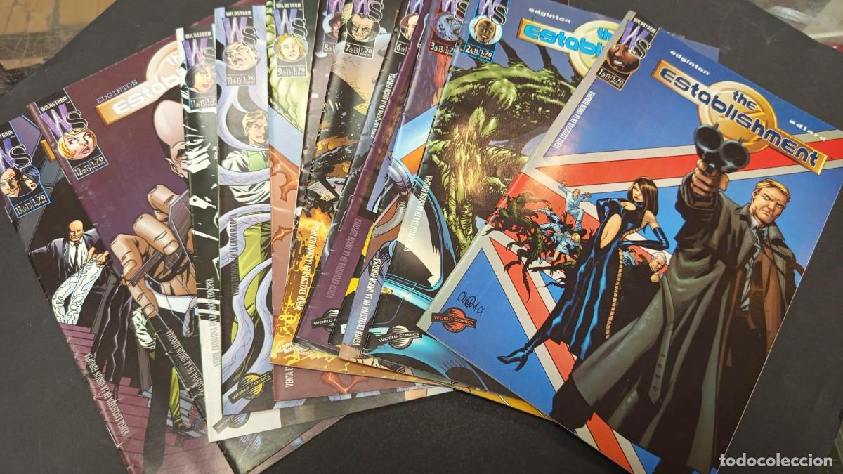 C&oacute;mics: THE ESTABLISHMENT COMPLETO 1-2-3-4-5-6-7-8-9-10-11-12-13