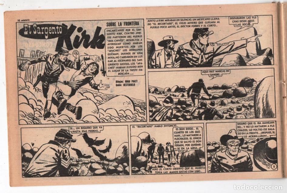 C&oacute;mics: 1956 MISTERIX # 407 SARGENTO KIRK, SOBRE LA FRONTERA- PRATT OESTERHELD SOLANO LOPEZ-FUERTE ARGENTINO