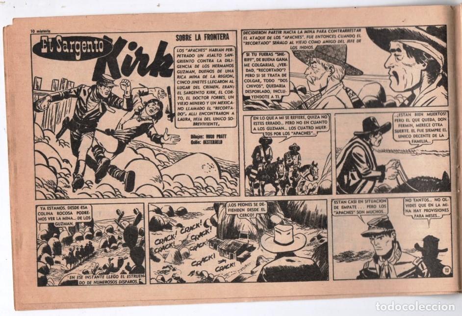 C&oacute;mics: 1956 MISTERIX # 408 SARGENTO KIRK, SOBRE LA FRONTERA- PRATT OESTERHELD SOLANO LOPEZ-FUERTE ARGENTINO