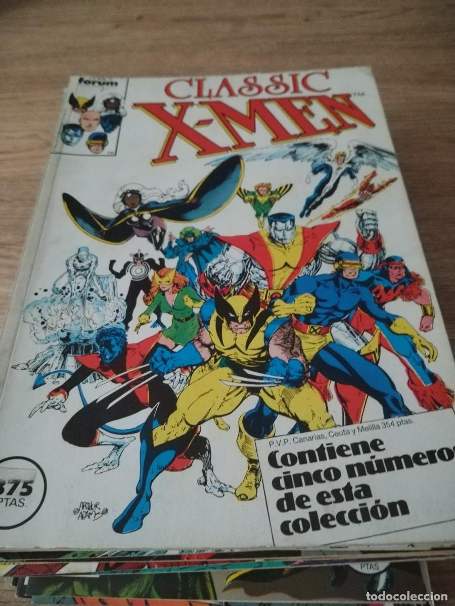 C&oacute;mics: COMIC FORUM X - CLASSIC X - MEN N RETAPADO 5 PRIMEROS NUMEROS
