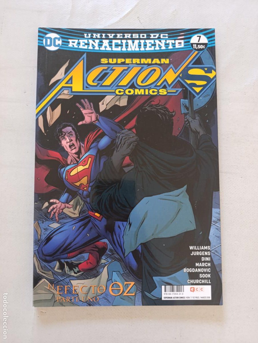 C&oacute;mics: SUPERMAN: ACTION COMICS N&ordm; 7 - UNIVERSO DC RENACIMIENTO - ECC (HHw)