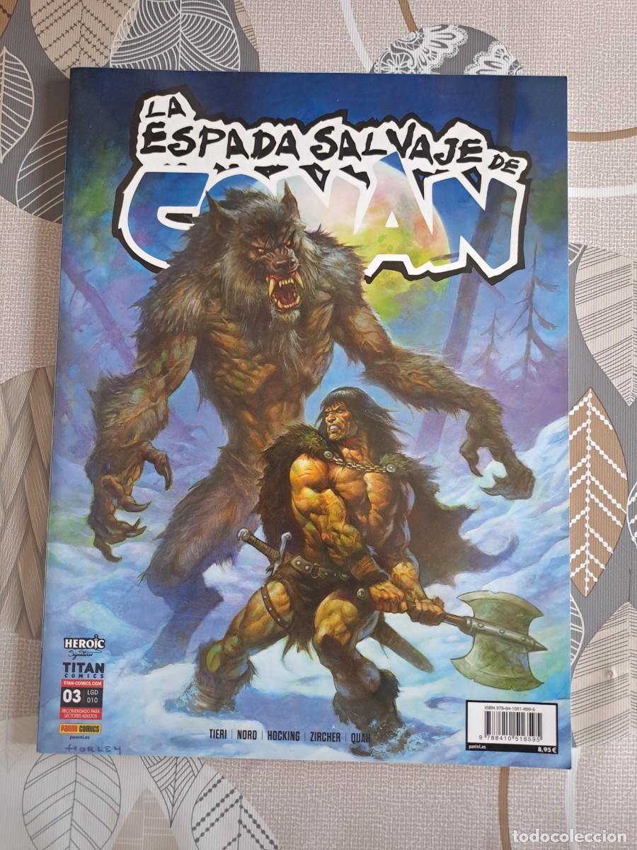 C&oacute;mics: La espada salvaje de Conan 3, Panini en buen estado Bolsa DA