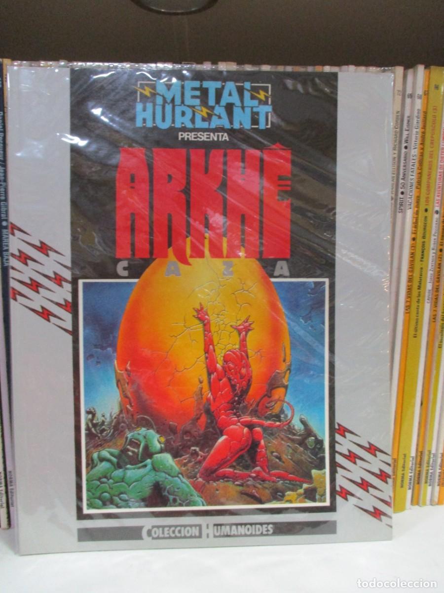 C&oacute;mics: METAL HURLANT - ARKHE - CAZA - COLECCION HUMANOIDES. N&ordm; 18. EUROCOMIC. A&Ntilde;O 1985