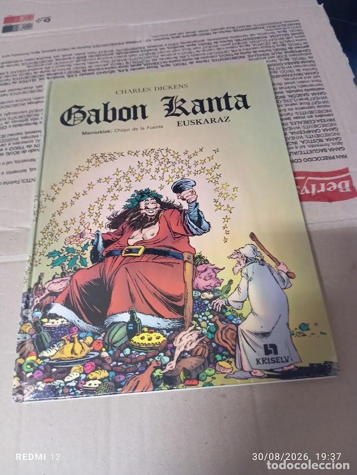 C&oacute;mics: COMIC GABON KANTA / EUSKARAZ CHIQUI DE LA FUENTE