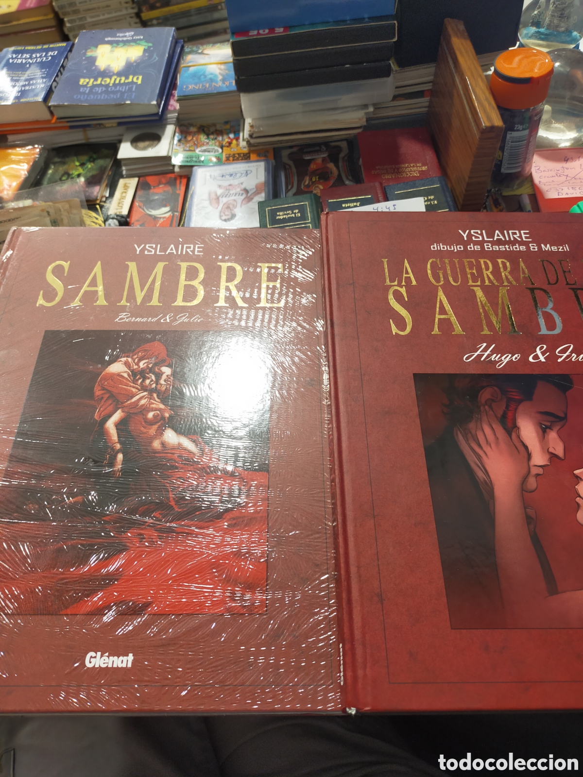 C&oacute;mics: SAMBRE Y LA GUERRA DE LOS SAMBRE HUGO IRIS GLENAT 2 TOMOS