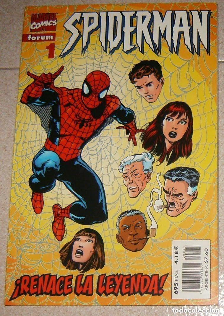 C&oacute;mics: SPIDERMAN n&uacute;mero 1 . RENACE LA LEYENDA . FORUM . JOHN BYRNE . TOMO