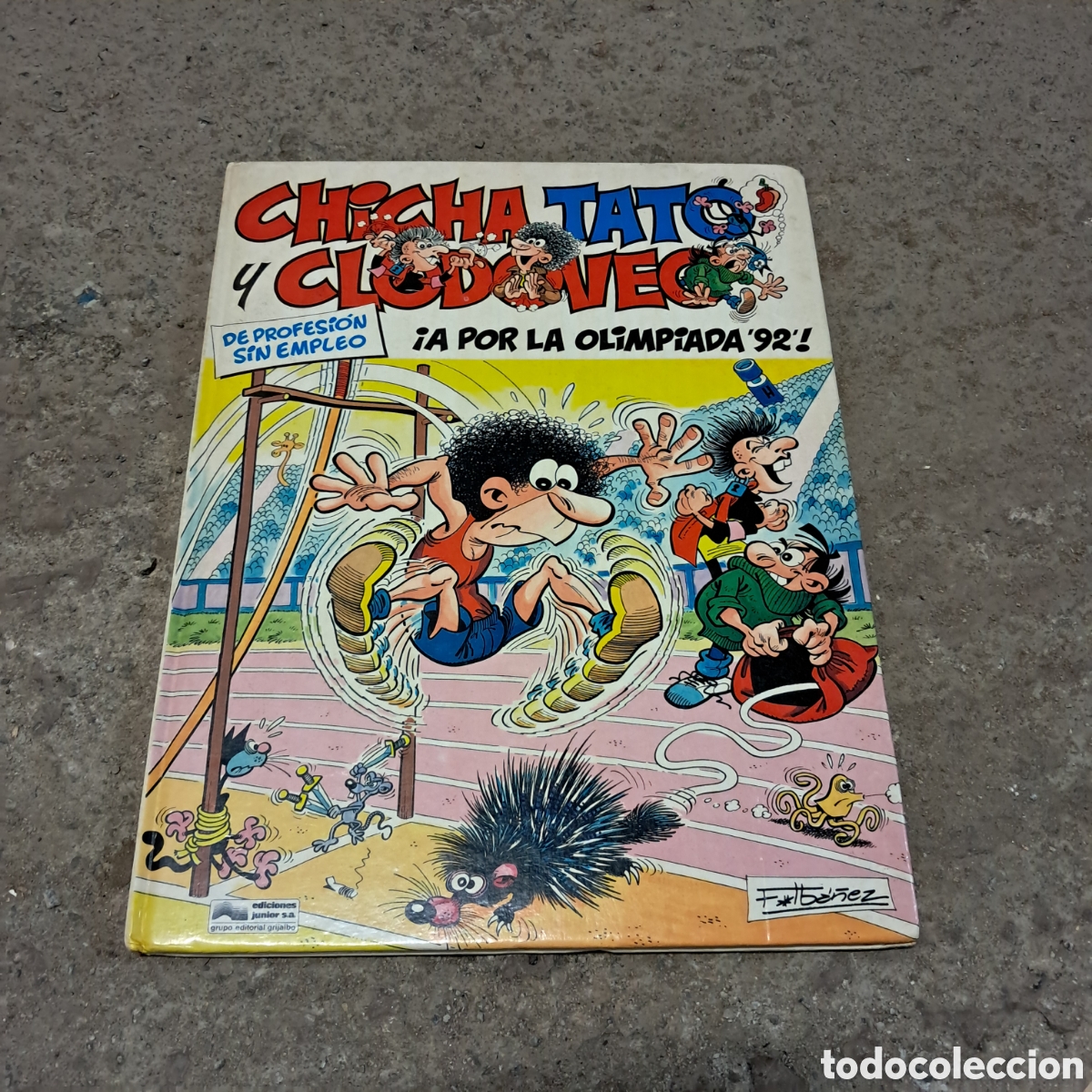 C&oacute;mics: Chicha,Tato, y Clodoveo, A por la olimpiada 92