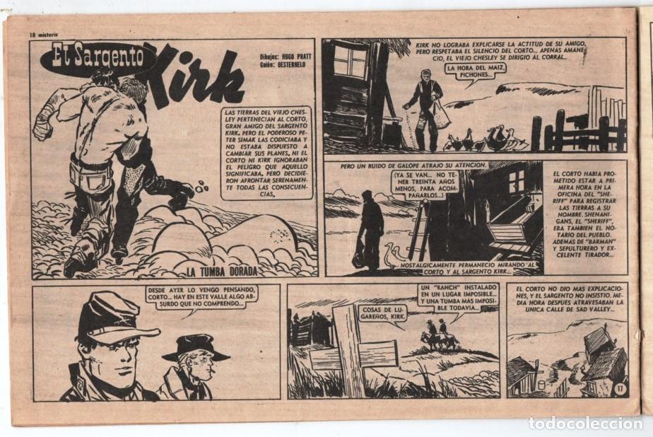 C&oacute;mics: 1956 MISTERIX # 415 SARGENTO KIRK, LA TUMBA DORADA - PRATT OESTERHELD SOLANO LOPEZ -FUERTE ARGENTINO
