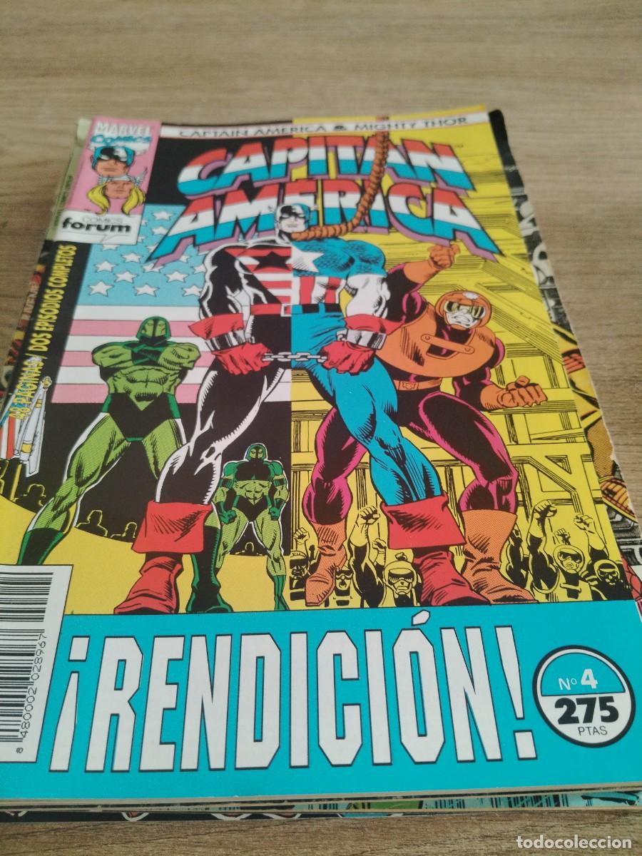 Fumetti: COMIC FORUM CAPITAN AMERICA N 4