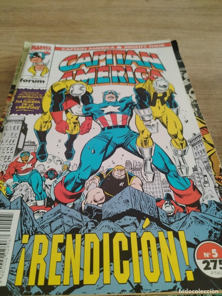 Fumetti: COMIC FORUM CAPITAN AMERICA N 5