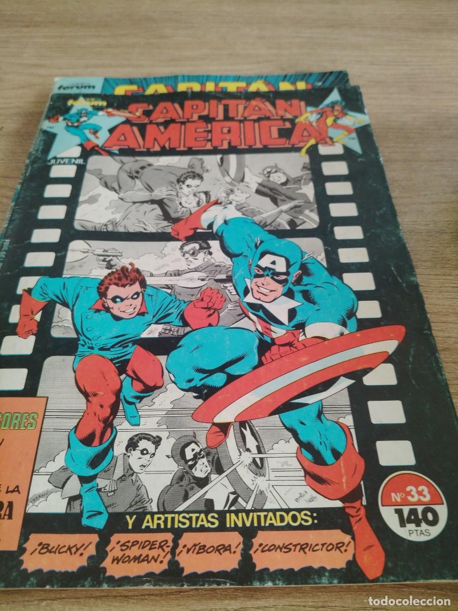 C&oacute;mics: COMIC FORUM CAPITAN AMERICA N 33