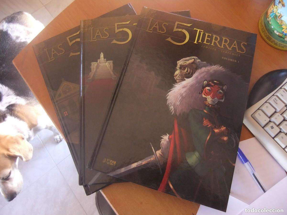 Comics : LAS 5 TIERRAS 3 VOLUMENES COMPLETA YERMO EDICIONES