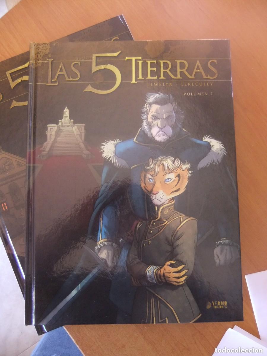 C&oacute;mics: LAS 5 TIERRAS 3 VOLUMENES COMPLETA YERMO EDICIONES - Foto 3