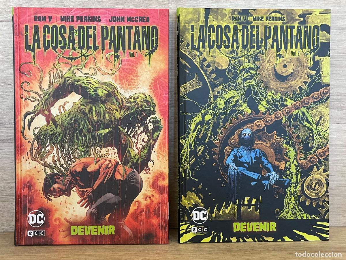 C&oacute;mics: La Cosa del Pantano: Devenir (Universo Oscuro) / Completo 2 vol&uacute;menes / Ram V, John McCrea, Mike